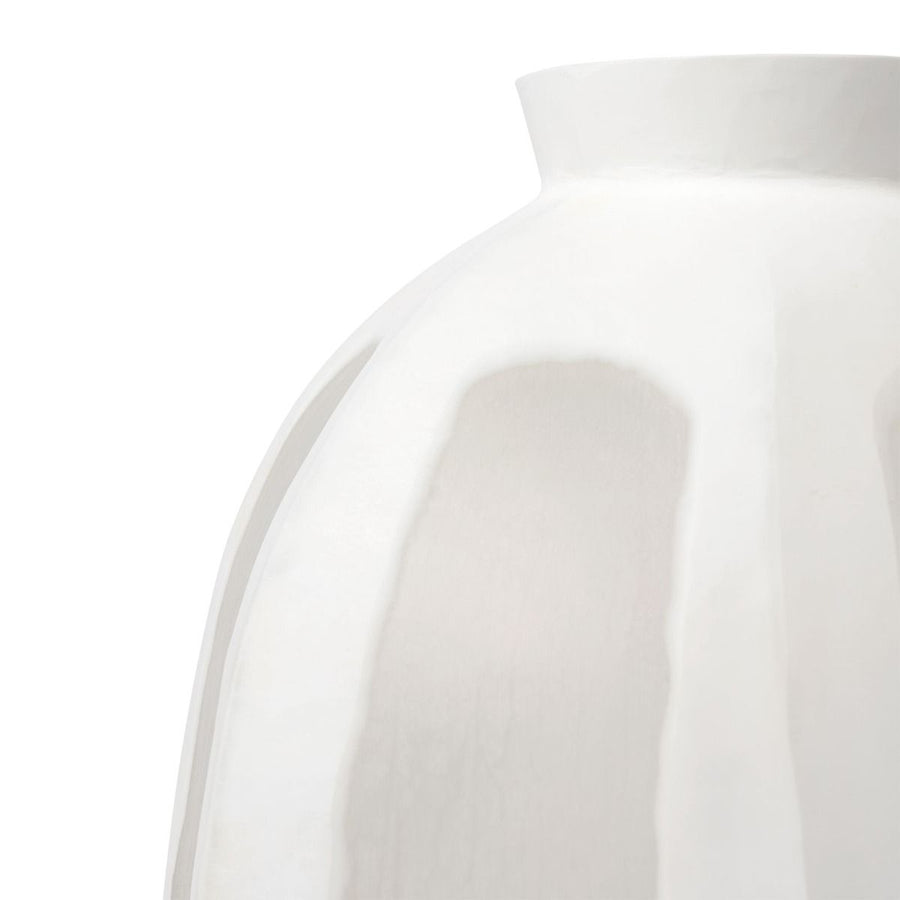 Helsinki Medium Vase, Powder White