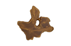 Freeform Teak Wall Slice LG, Natural - Maison Vogue