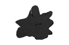 Freeform Teak Wall Slice LG, Black - Maison Vogue