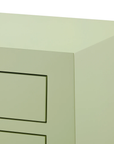 Jacqui 3-Drawer Side Table, Heritage Spring Green