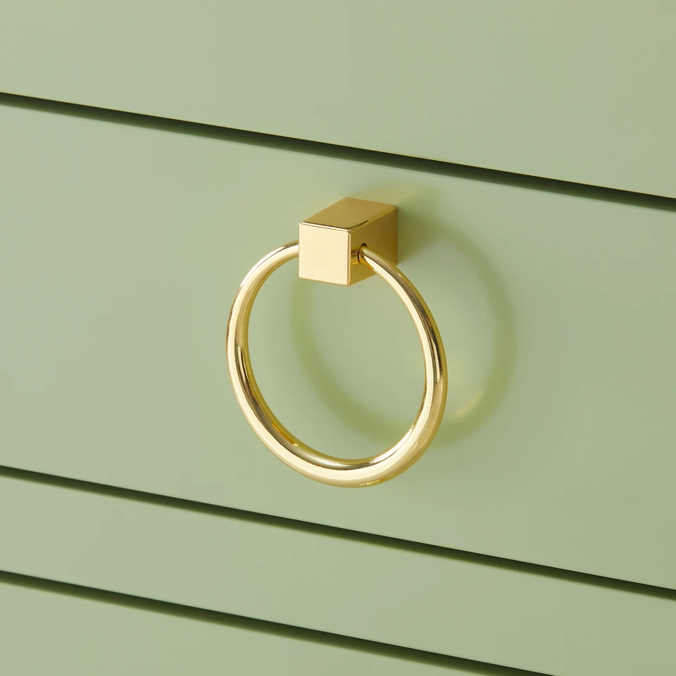 Jacqui 3-Drawer Side Table, Heritage Spring Green