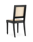 Jansen Side Chair, Black - Maison Vogue