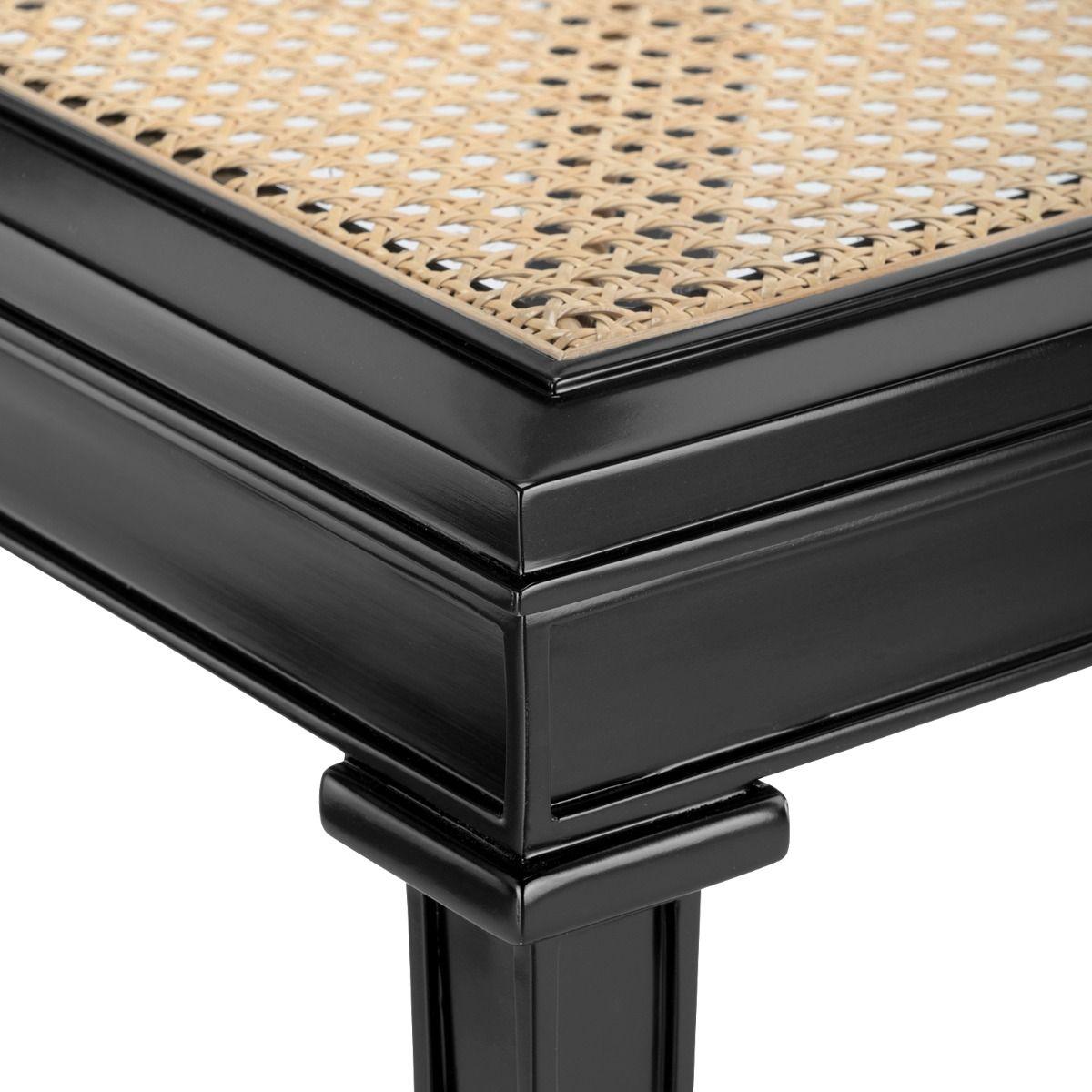 Jansen Side Chair, Black - Maison Vogue