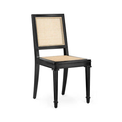 Jansen Side Chair, Black - Maison Vogue