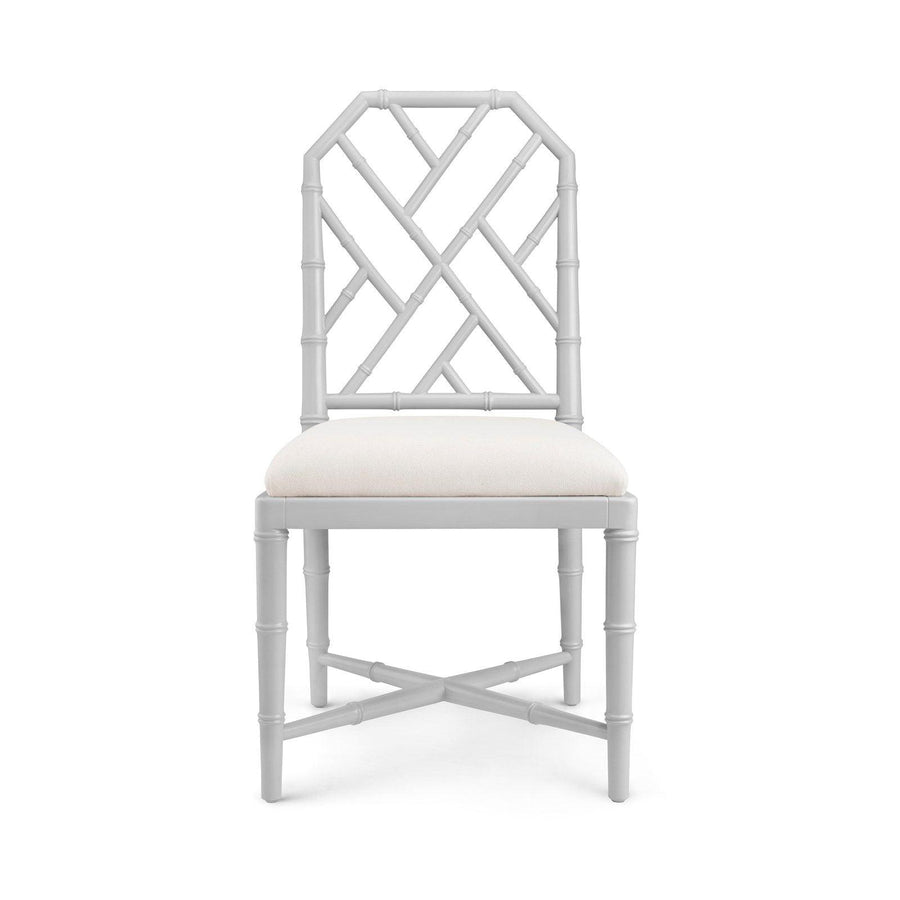 Jardin Side Chair, Pewter - Maison Vogue