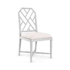 Jardin Side Chair, Pewter - Maison Vogue