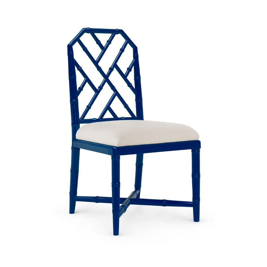 Jardin Side Chair, Deep Sea Blue - Maison Vogue
