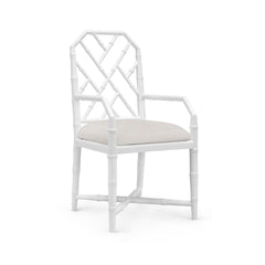Jardin Armchair, Eggshell White - Maison Vogue
