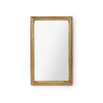 Julia Large Mirror, Antique Brass