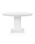 Kinsley 48" Dining Table, Glazed Whisper White