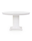 Kinsley 48" Dining Table, Glazed Whisper White