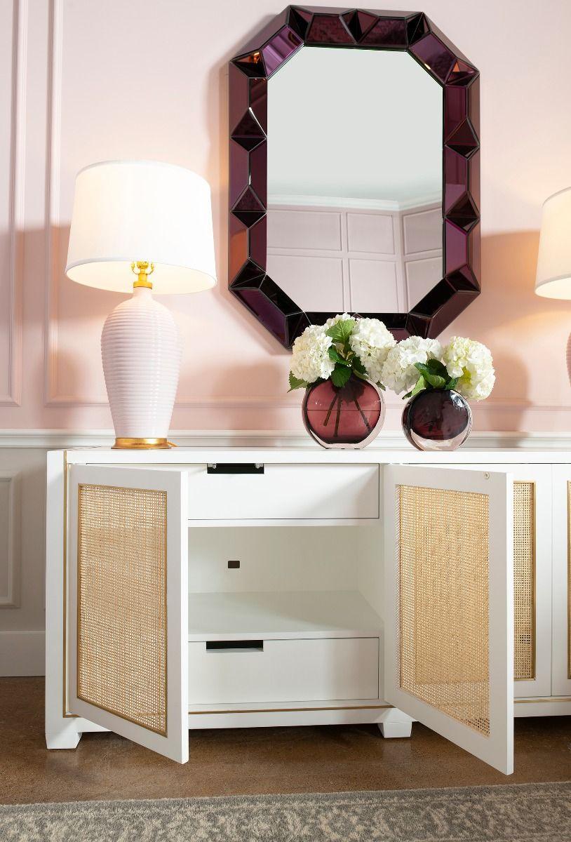 Karen 4-Door Cabinet, Vanilla - Maison Vogue