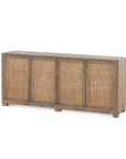 Karen 4-Door Cabinet, Driftwood