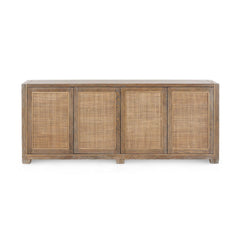 Karen 4-Door Cabinet, Driftwood