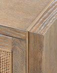 Karen 4-Door Cabinet, Driftwood
