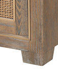 Karen 4-Door Cabinet, Driftwood