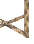 Kyra Accent Table, Antique Brass
