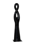Twisted Sculpture, Gel Coat Black