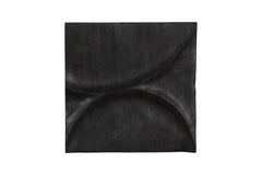 Curve Wall Tile, Wave, Black