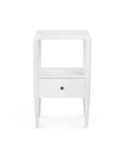 Lilian 1-Drawer End Table, Vanilla