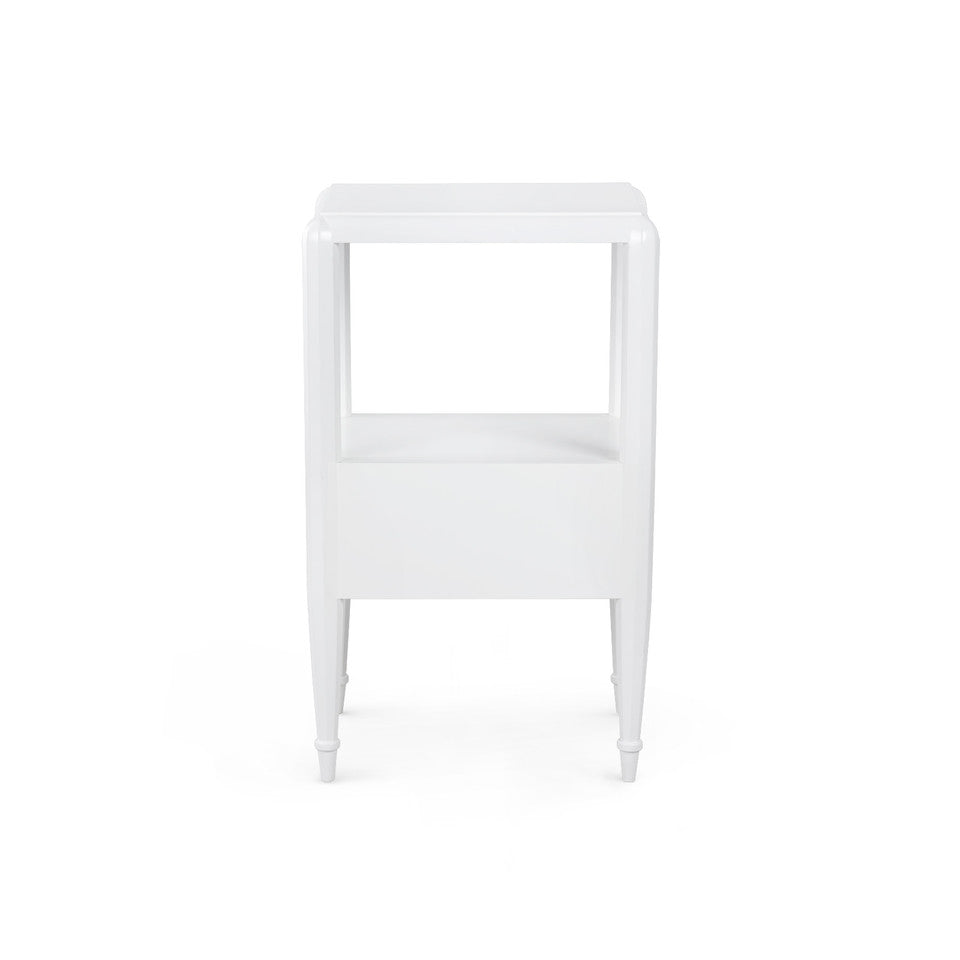 Lilian 1-Drawer End Table, Vanilla