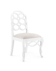 Loop Side Chair, Eggshell White - Maison Vogue
