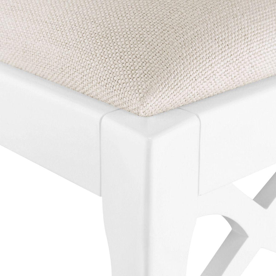 Loop Side Chair, Eggshell White - Maison Vogue