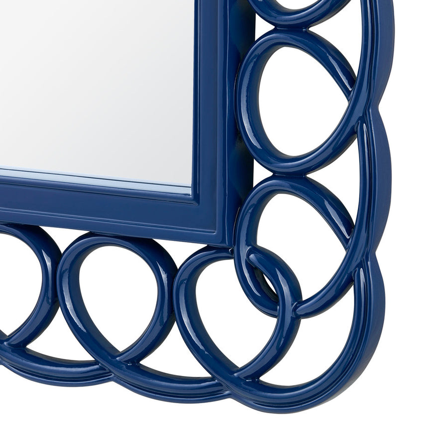 Loop Mirror, Marine Blue