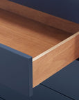Madison Large 4-Drawer, Navy Blue Lacquer