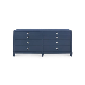 Madison 8-Drawer, Navy Blue Lacquer