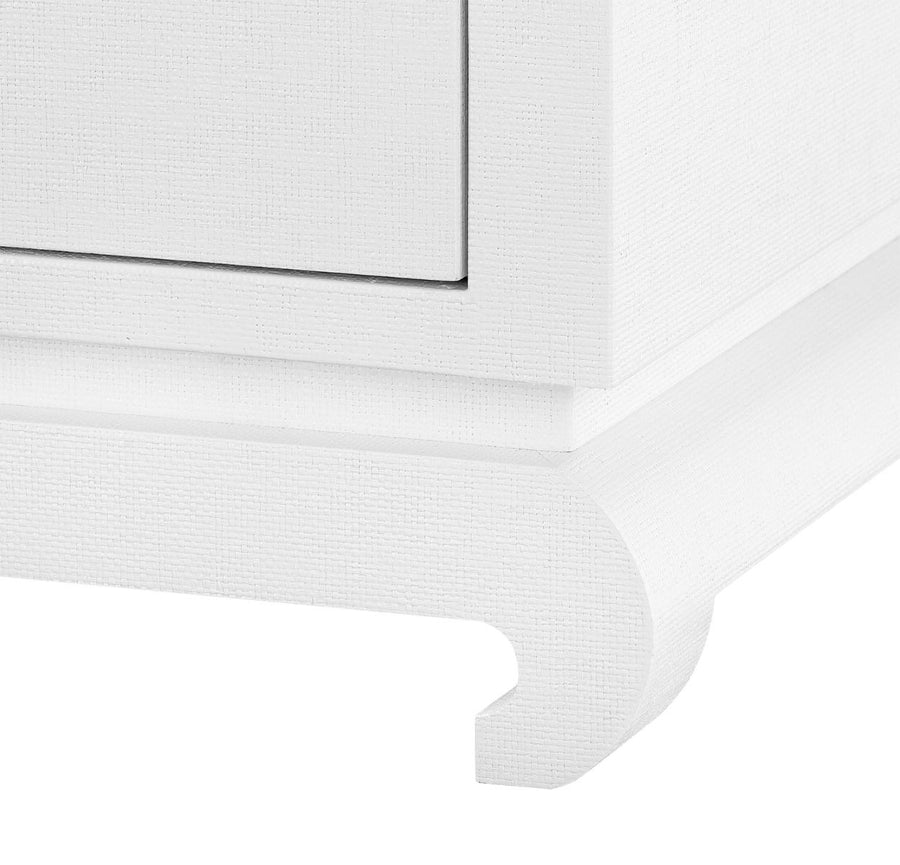 Ming Tall 6-Drawer, Chiffon White