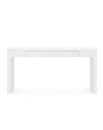 Morgan Large Console Table, Chiffon White - Maison Vogue