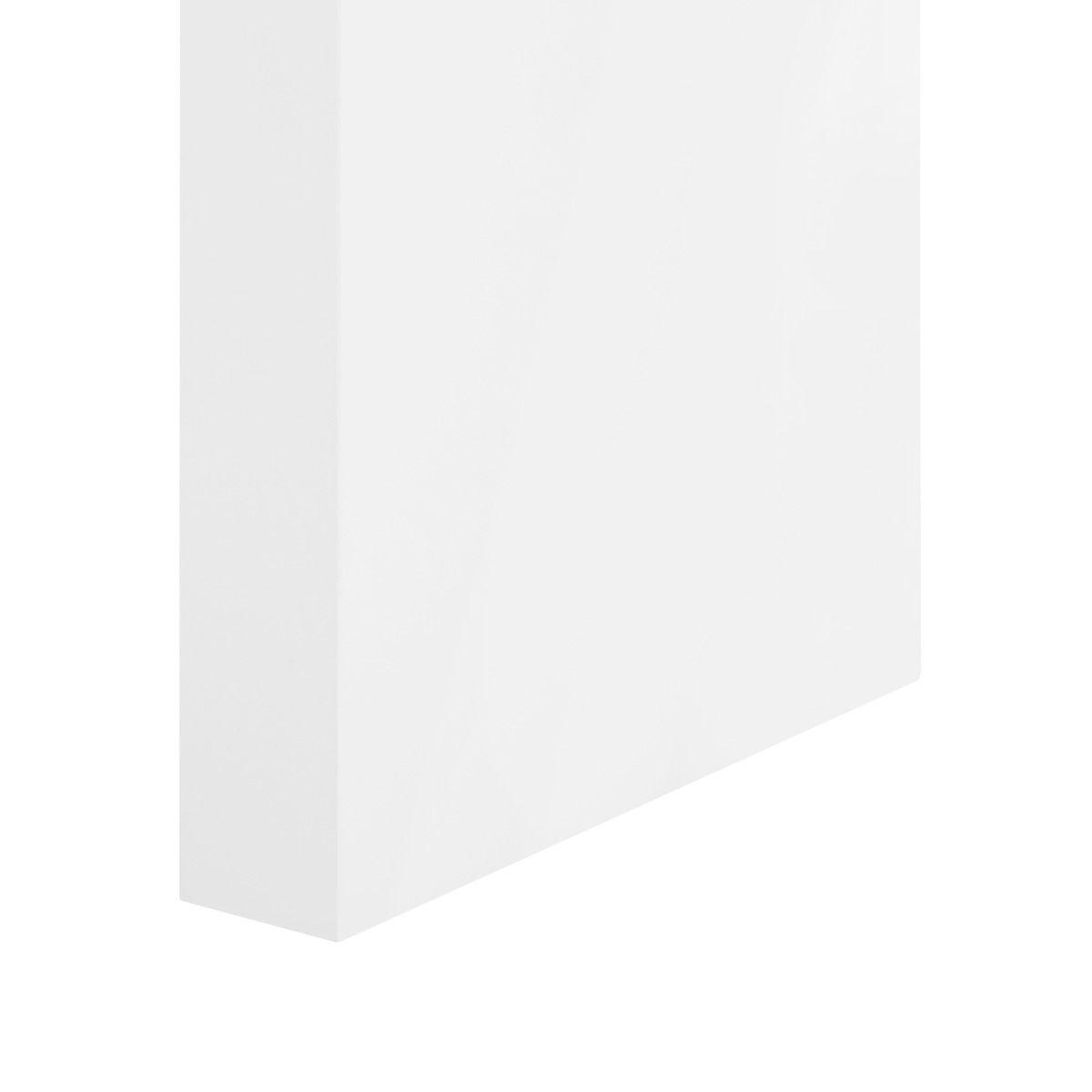Morgan Large Console Table, Chiffon White - Maison Vogue