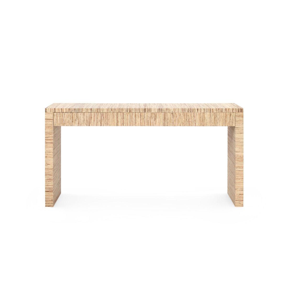 Morgan Large Console Table, Papyrus - Maison Vogue