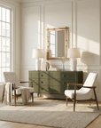 Morris Extra Large 6-Drawer, Deep Olive