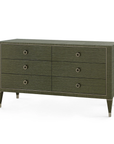 Morris Extra Large 6-Drawer, Deep Olive