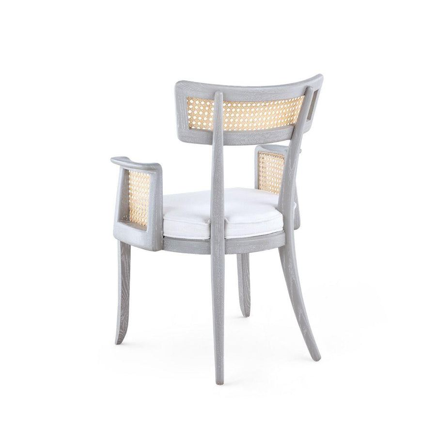 The Marshall Arm Chair, Soft Grey - Maison Vogue