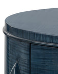 Natalie 2-Drawer End Table, Dusky Ocean