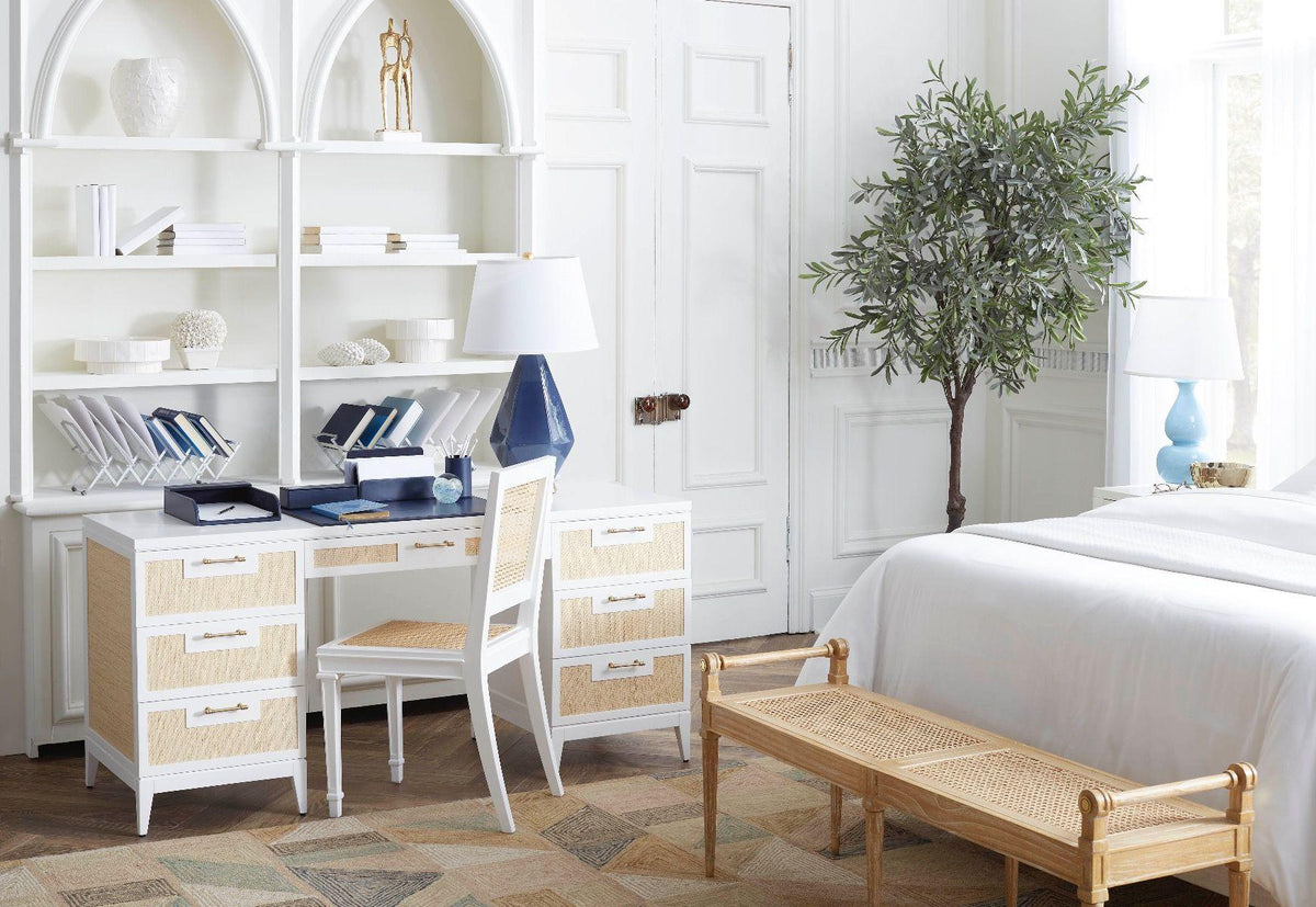 Astor Desk, Vanilla - Maison Vogue