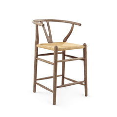 Oslo Counter Stool, Driftwood - Maison Vogue
