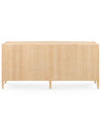 Paulina 12-Drawer, Natural & Camel - Maison Vogue