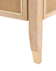 Paulina 12-Drawer, Natural & Camel - Maison Vogue