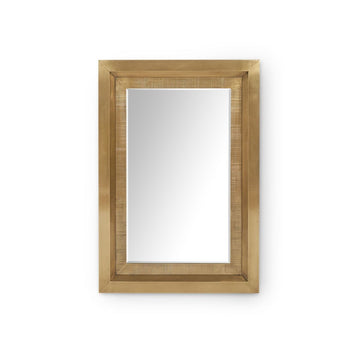 Princeton Mirror, Antique Brass