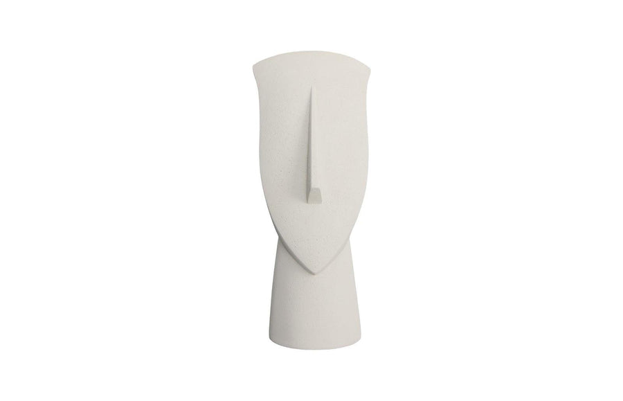 Cycladic Head, Sculpture, Classic White Stone - Maison Vogue