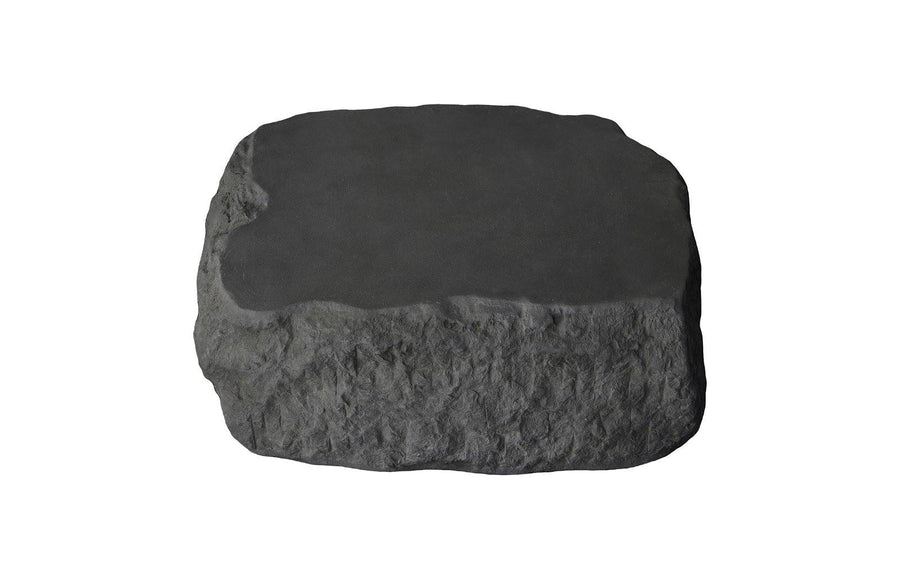 Quarry Coffee Table, Large Charcoal Stone - Maison Vogue