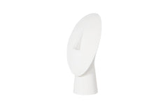 Cycladic Head, Sculpture, Oval White Stone - Maison Vogue