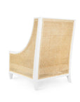Raleigh Club Chair, Eggshell White - Maison Vogue