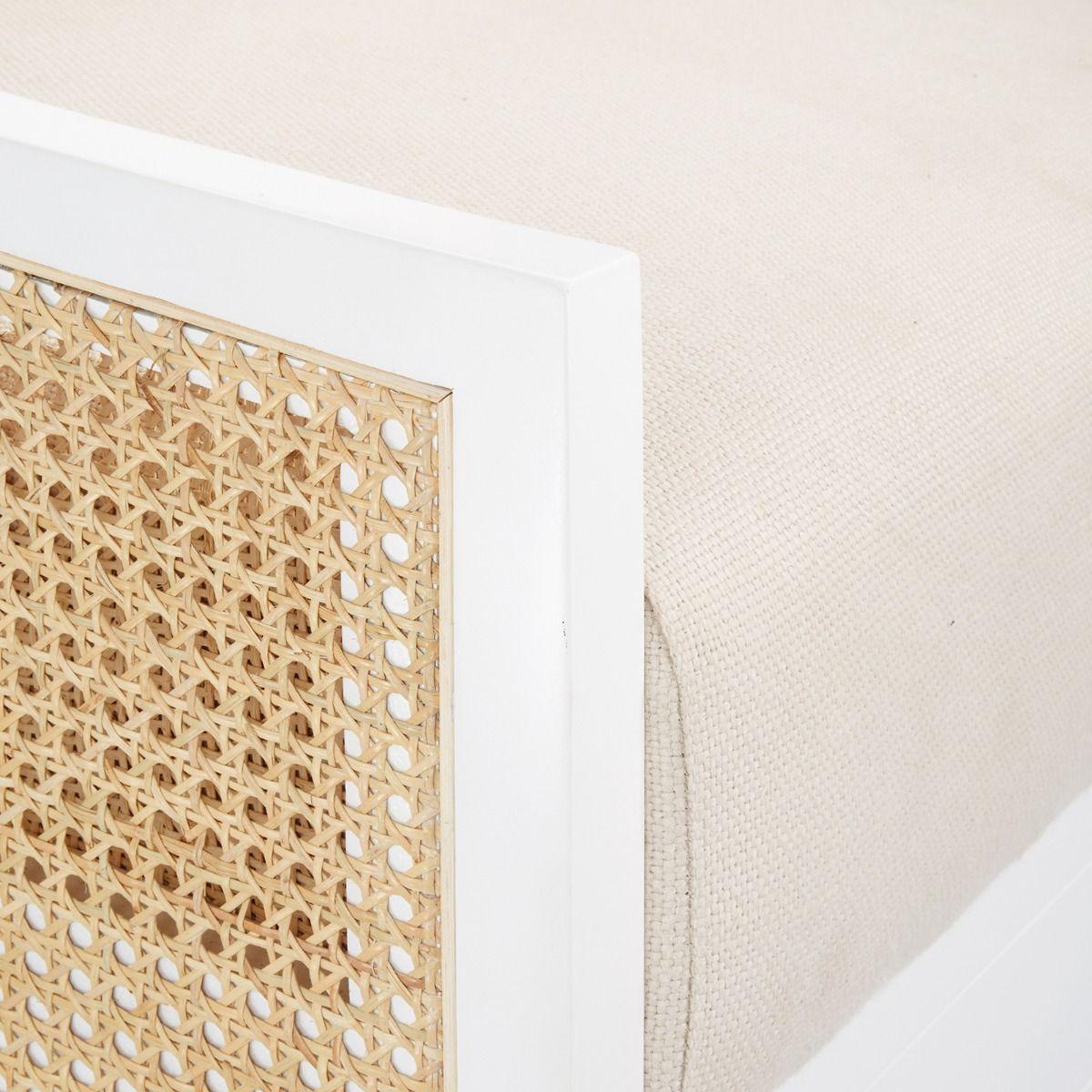 Raleigh Club Chair, Eggshell White - Maison Vogue