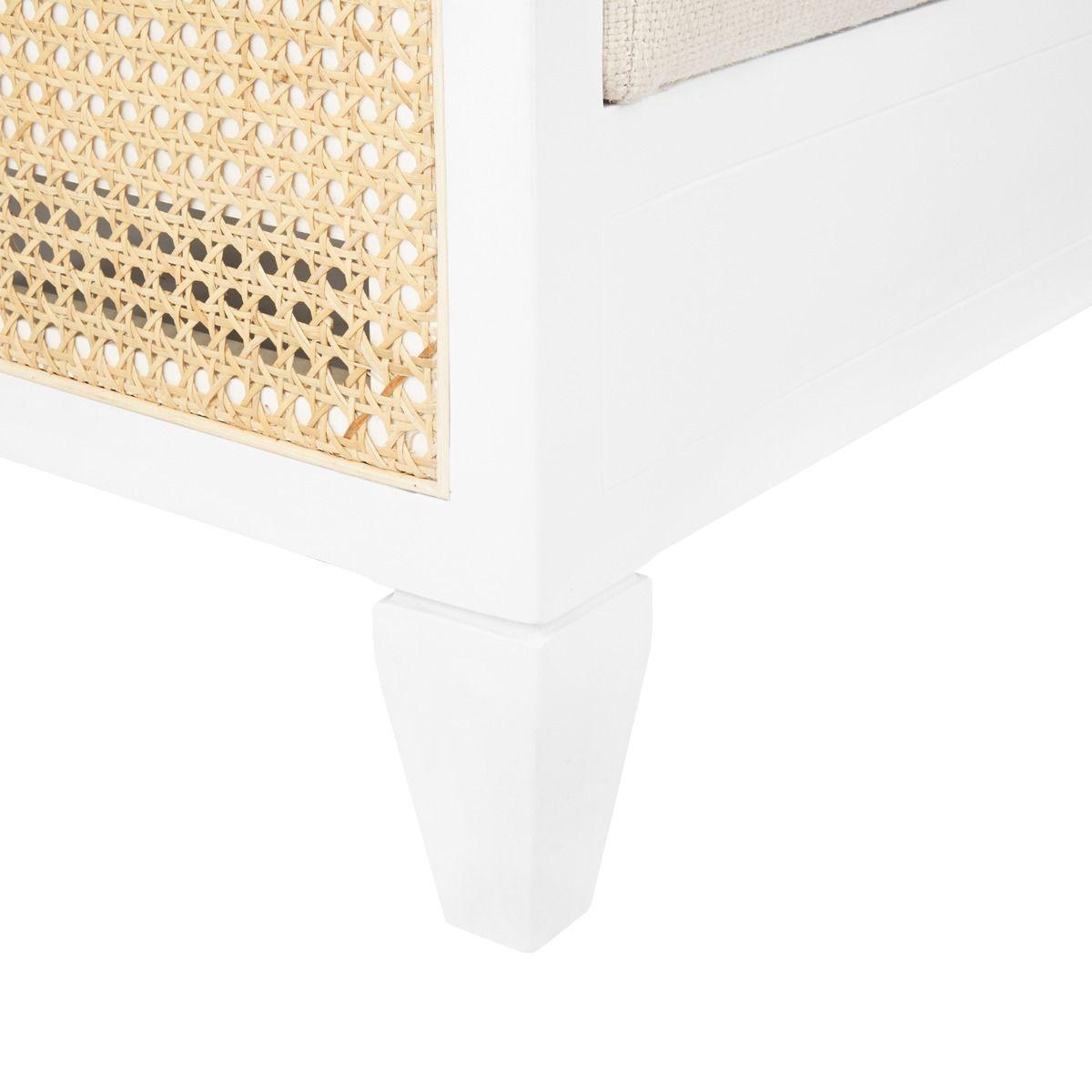 Raleigh Club Chair, Eggshell White - Maison Vogue