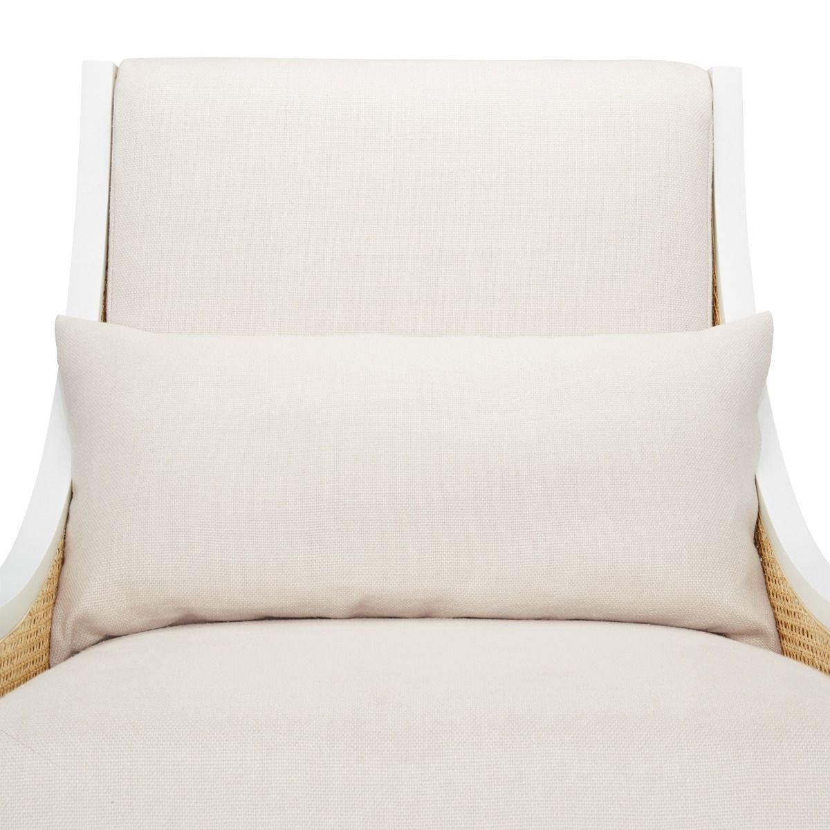 Raleigh Club Chair, Eggshell White - Maison Vogue